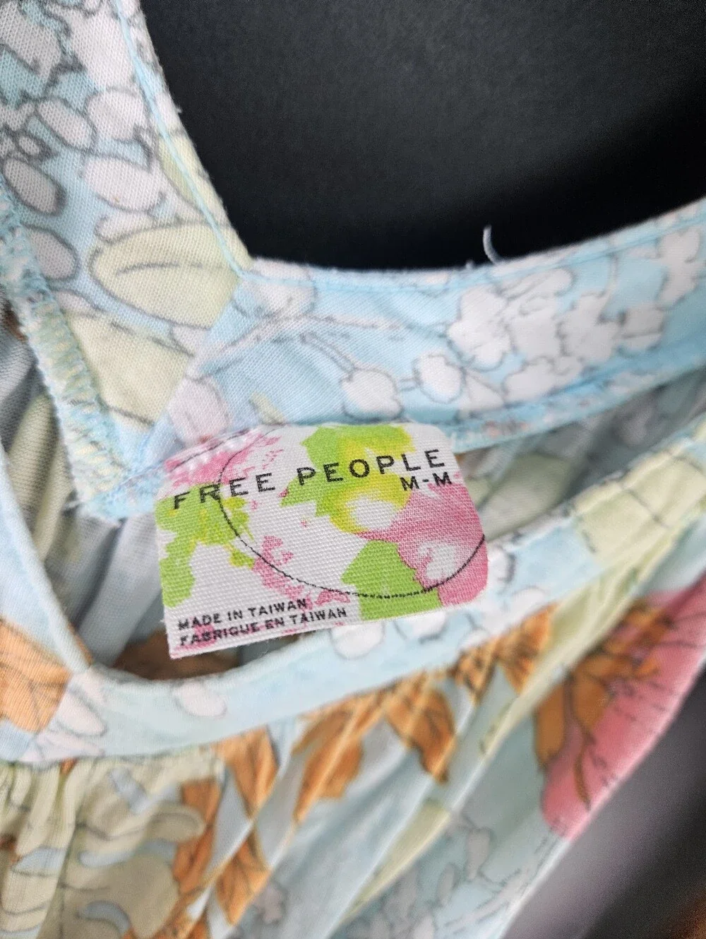Free People Colorful Tank Top